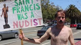 Nudist Parade. Summer of love. San Fransicko