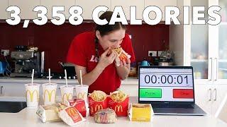 Girl Eats $25 McDonald's Classics ShareBox