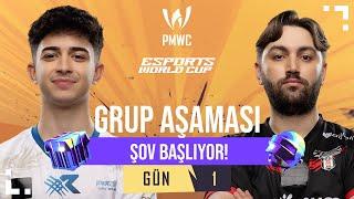 [TR] 2024 PMWC x EWC Grup Aşaması 1. GÜN | PUBG MOBILE WORLD CUP x ESPORTS WORLD CUP