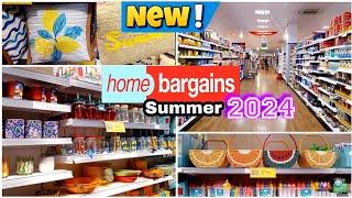 HOME BARGAINS  || What's New For Summer  2024 ️FOOD SHOPPING  from HOME BARGAINS WITH ME