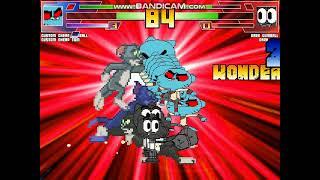 MUGEN Battle: Custom Cheap Gumball & Custom Cheap Tom Vs Dark Gumball & Dark Tom