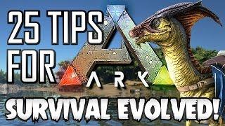 25 Beginner Tips for ARK Survival Evolved