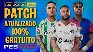 PATCH PES 2021/100% ATUALIZADO/GRATUITO COM BRASILEIRÃO A&B UNIFORMES / FACES REAIS/TRANSFERÊNCIAS