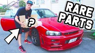 RARE JDM PARTS FOR FAMOUS YOUTUBER NOT IN JAPAN!?