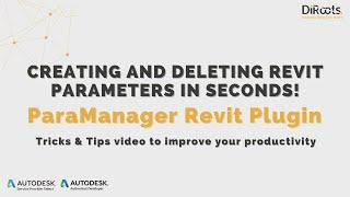 Create and delete Revit parameters