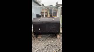 275 gallon Oil tank - BBQ, Grill, Smoker, Reverse-searing with Santa Maria Firebox