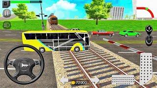 City 3D Coach Bus Simulator HD Gameplay | Android Gameplay