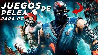 TOP 10 Mejores Juegos de LUCHA para PC | BAJOS Y MEDIOS Recursos 2022