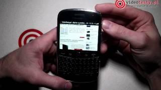 BlackBerry Bold 9900 - videotesty.pl [RECENZJA]