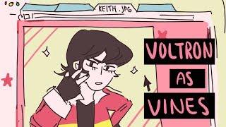 voltron as vines but it's an animatic