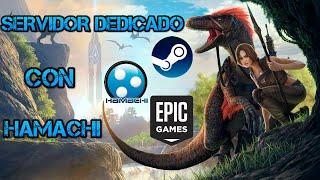 Cómo JUGAR con AMIGOS ARK ||CREAR SERVIDOR DEDICADO|| SIN ABRIR PUERTOS(USAR HAMACHI EN ARK MANAGER)