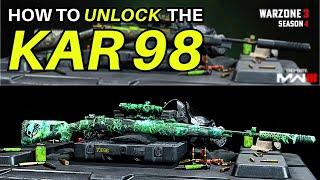 how to *UNLOCK* the KAR 98 in Warzone Season 4