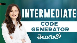 intermediate code generator in Telugu