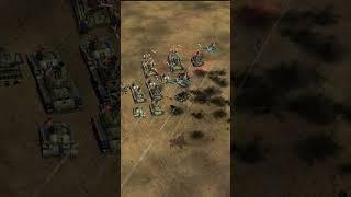 Lethal Rebel Ambush after Artillery Strikes Tanks Group #gaming  #commandandconquer #zerohour #rts