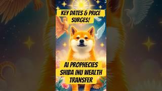 AI Predicts Shiba Inu's Prophetic Price Timeline!  Key Dates & Surges Revealed! #ShibaInu