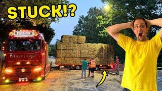 JACK-KNIFED | DELIVERING STRAW FOR THE REDBULL SOAPBOX RACE 2024 | #truckertim