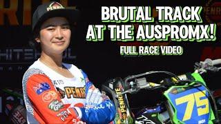 SHEVA ARDIANSYAH AUSPROMX ROUND 1 | Brutal track condition at Wonthaggi!