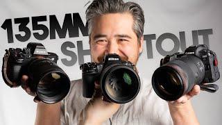 Canon vs Nikon vs Sony: The Great 135mm SHOOTOUT!