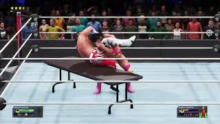 WWE2K20 Table Match Glitch