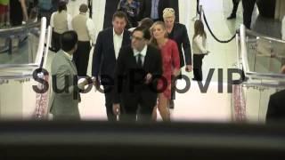 Molly Sims and Scott Stuber depart the Oblivion After Par...