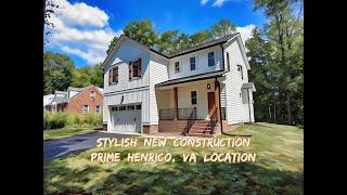 RARE New Construction in W. Henrico, VA - U of R Area  4 BDRM  +$649K+