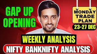 Nifty Prediction and Bank Nifty Analysis for Monday | 23 December 24 | Bank NIFTY Tomorrow