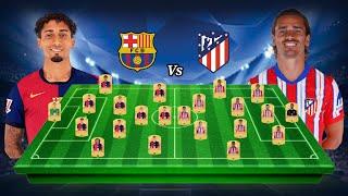 Barcelona Vs Atletico Madrid Head To Head Predicted Lineup - La Liga Matchday 18