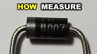 How to test a rectifier diode with a digital multimeter