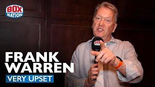 "YOU WILL REGRET THIS!" - Frank Warren Brutal Warning To Anthony Yarde