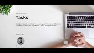 Advantage Consulting   Law Tech   How to set tasks in Actionstep