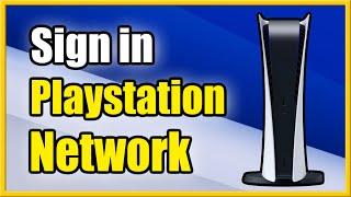 How to Sign Into Playstation Network on PS5 & Reset Password (Fast Tutorial)