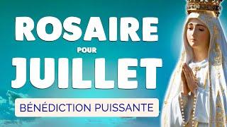  ROSAIRE pour JUILLET 2024  Puissant Rosaire pour ce MOIS