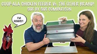 Video Chicken Live: Unboxing Coop-Ala Step On Chicken Feeder