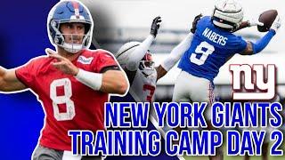 DANIEL BE DIMIN' 🪙 | New York Giants 2024 Training Camp Day 2