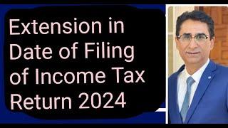 How to Extension in Date of Filing of Income Tax Returns 2024 (easy procedure Step By Step