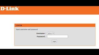 how to change the default Admin login password of D-Link Wi-Fi Router DSL-124