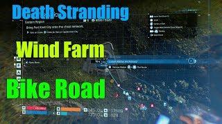 Death Stranding- Wind Farm Bike Road