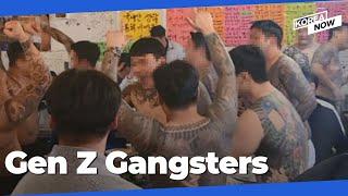 Young Korean gangsters form a new faction to go nationwide