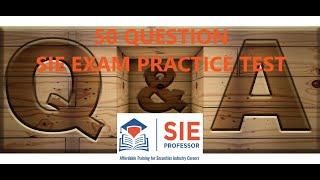 50 Question SIE Exam Practice Test