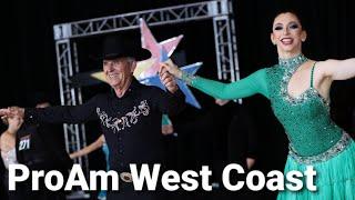 ProAm West Coast Swing Male Intermediate Platinum UCWDC Worlds 2023 David Couch with Stacey Aldrich.