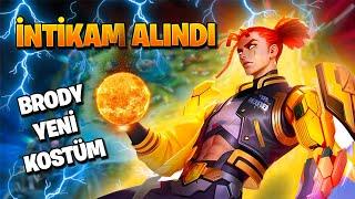 BRODY YENİ KOSTÜMLE İNTİKAM KOKAN HAREKETLER - Mobile Legends