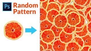 How to create random fill pattern in photoshop