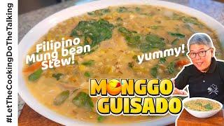 Monggo Guisado (Filipino Mung Bean Stew) | How to Cook Simple Monggo Guisado | Monggo Guisado Recipe