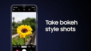 Galaxy A50 | How to take bokeh style shot | Samsung