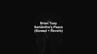 Brian Tuey - Samantha's Peace (Slowed + Reverb)