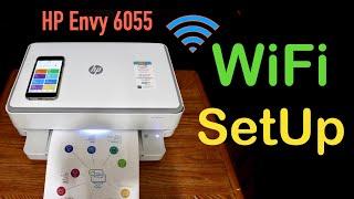 HP Envy 6055 WiFi SetUp !!