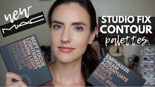 MAC Studio Fix Sculpt + Shape Contour Palette | Demo + Swatches of Both Palettes