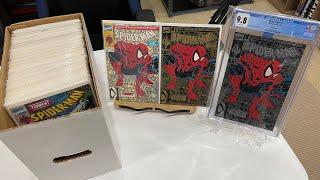 SPIDER-MAN COMIC BOOK COLLECTION / TODD MCFARLANE / COMPLETE RUN / 90s
