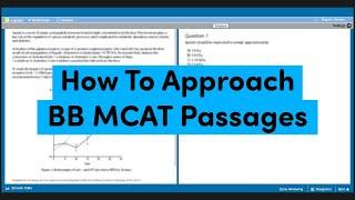 How To Approach Biology and Biochemistry Passages on The MCAT | MCAT Strategy