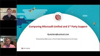 Comparing Microsoft Unified and 3rd Party Support